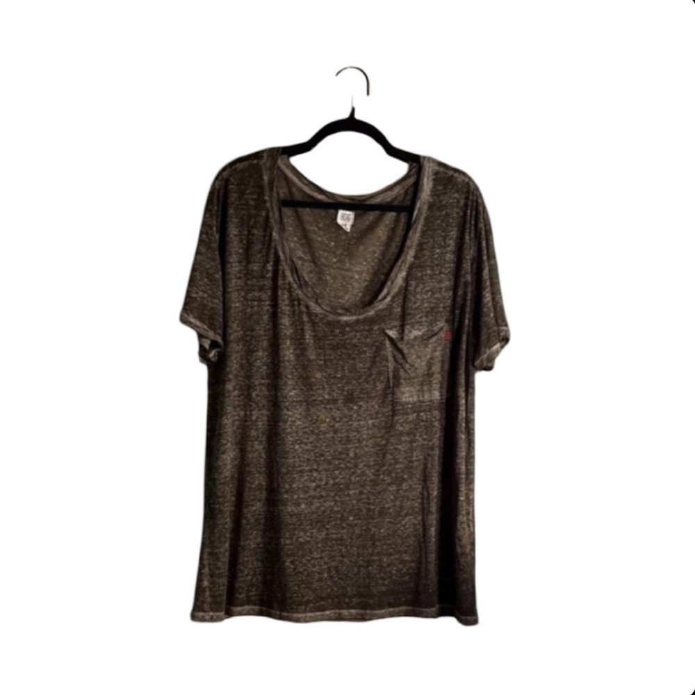 NWOT Urban Outfitters Dark Gray Short Sleeve Pocket Tee